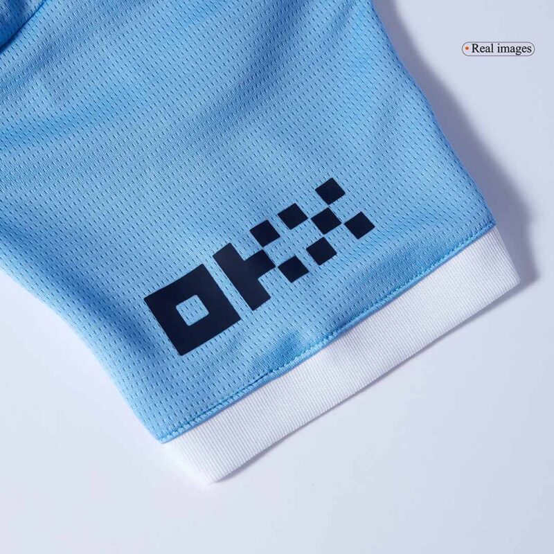 Manchester City Home Kids Soccer Jerseys Full Kit 2025/26