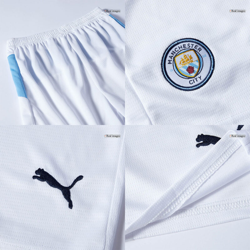 Manchester City Home Kids Soccer Jerseys Full Kit 2025/26