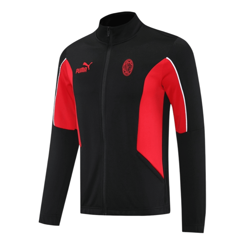 AC Milan Jacket Tracksuit 2025/26 Black