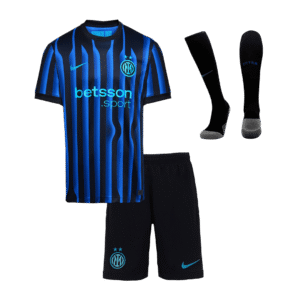 Inter Milan Home Kids Soccer Jerseys Full Kit 2025/26