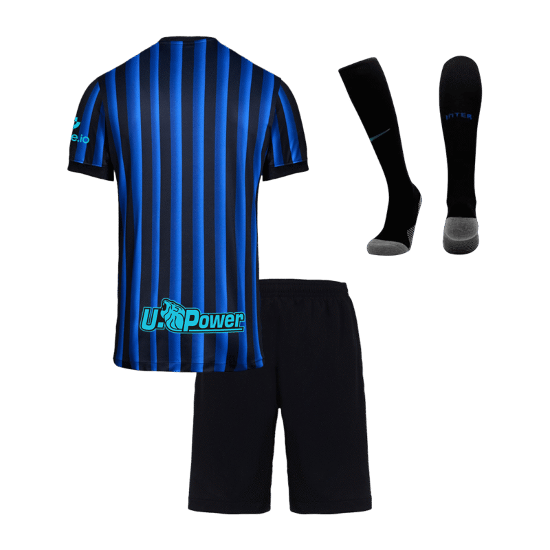 Inter Milan Home Kids Soccer Jerseys Full Kit 2025/26