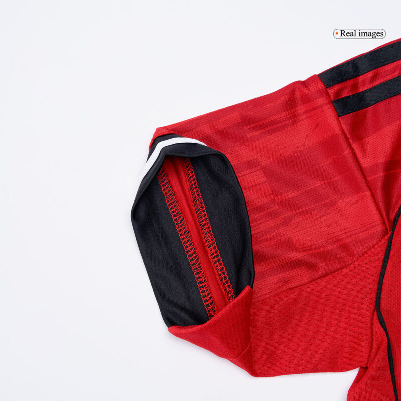 Manchester United Home Kids Soccer Jerseys Full Kit 2025/26