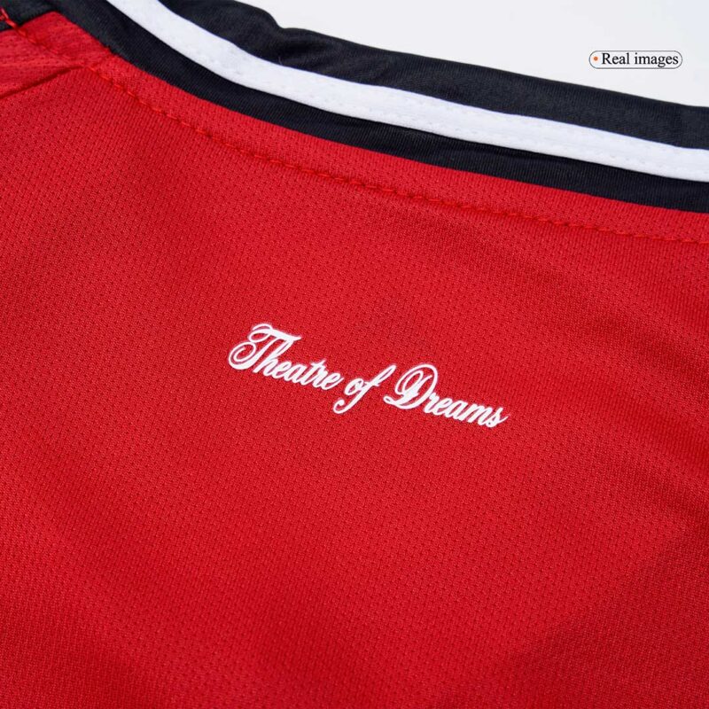 Manchester United Home Kids Soccer Jerseys Full Kit 2025/26