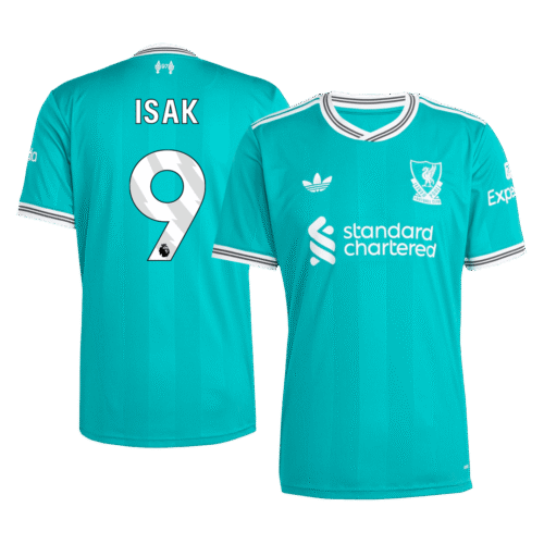 ISAK #9 Liverpool Third Away Soccer Jersey 2025/26