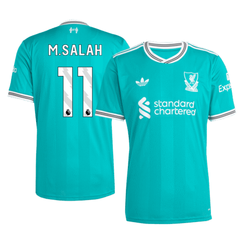 M.SALAH #11 Liverpool Third Away Soccer Jersey 2025/26