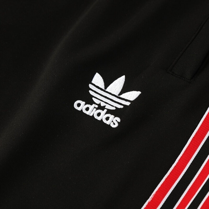 Manchester United Jacket Tracksuit 2025/26 Red&Black