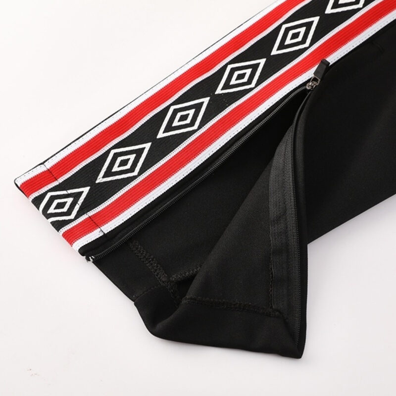 Manchester United Jacket Tracksuit 2025/26 Red&Black