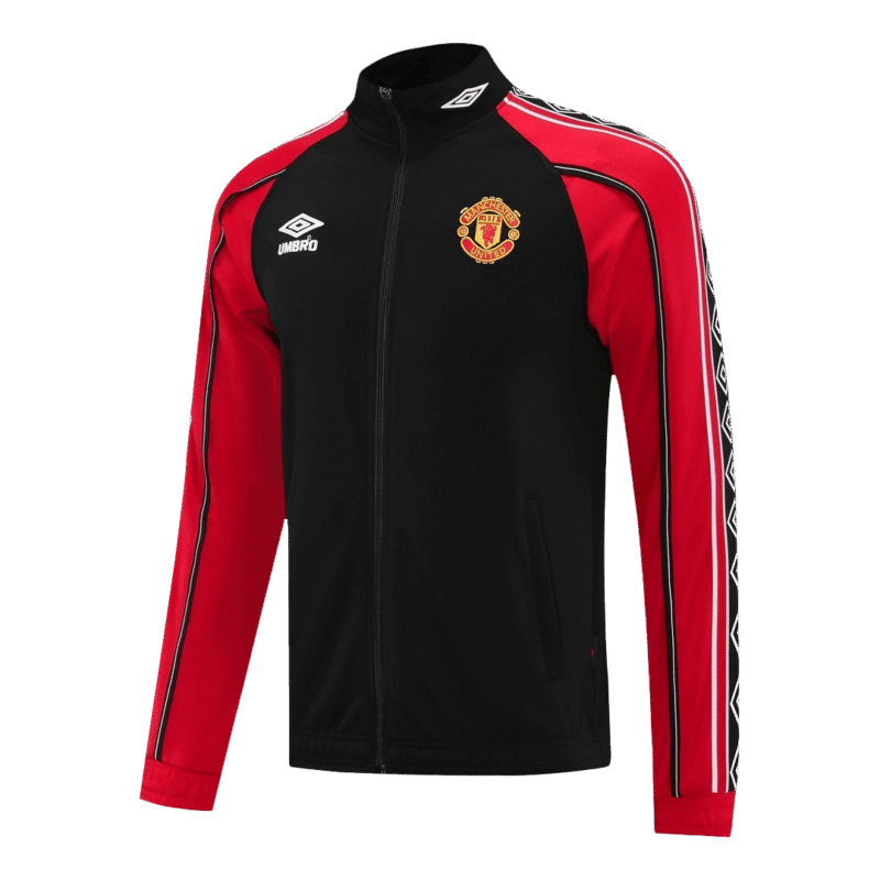 Manchester United Jacket Tracksuit 2025/26 Red&Black