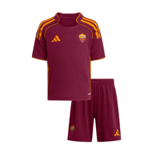 Roma Home Kids Soccer Jerseys Kit 2025/26