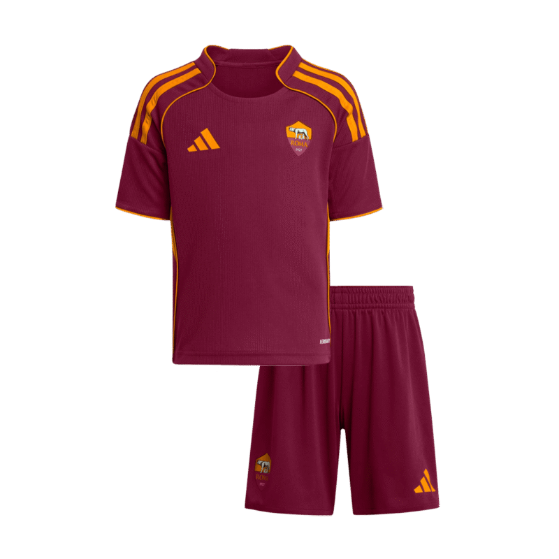 Roma Home Kids Soccer Jerseys Kit 2025/26