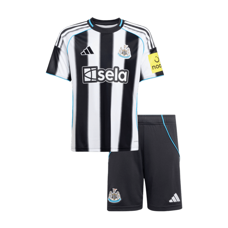 Newcastle United Home Kids Soccer Jerseys Kit 2025/26
