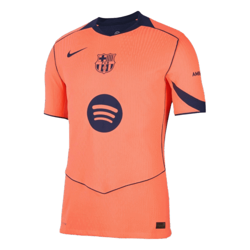 Barcelona Third Away Authentic Soccer Jersey 2025/26
