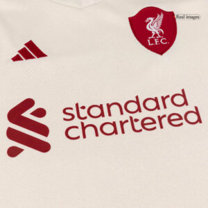 606602_6 Liverpool Away Kids Soccer Jerseys Full Kit 2025/26
