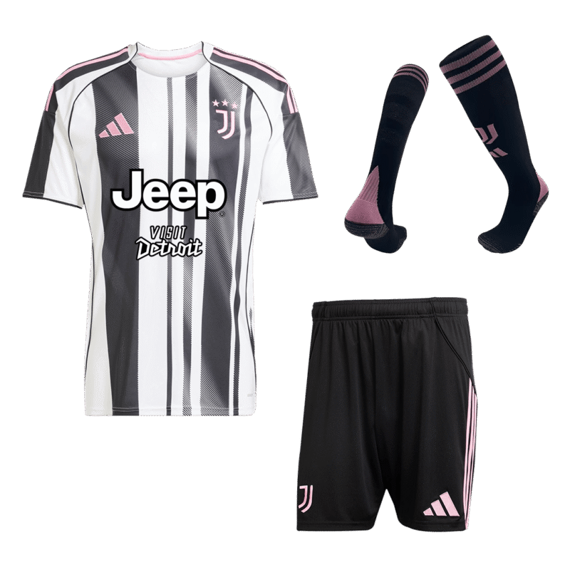 606702_1 Juventus Home Jerseys Full Kit 2025/26