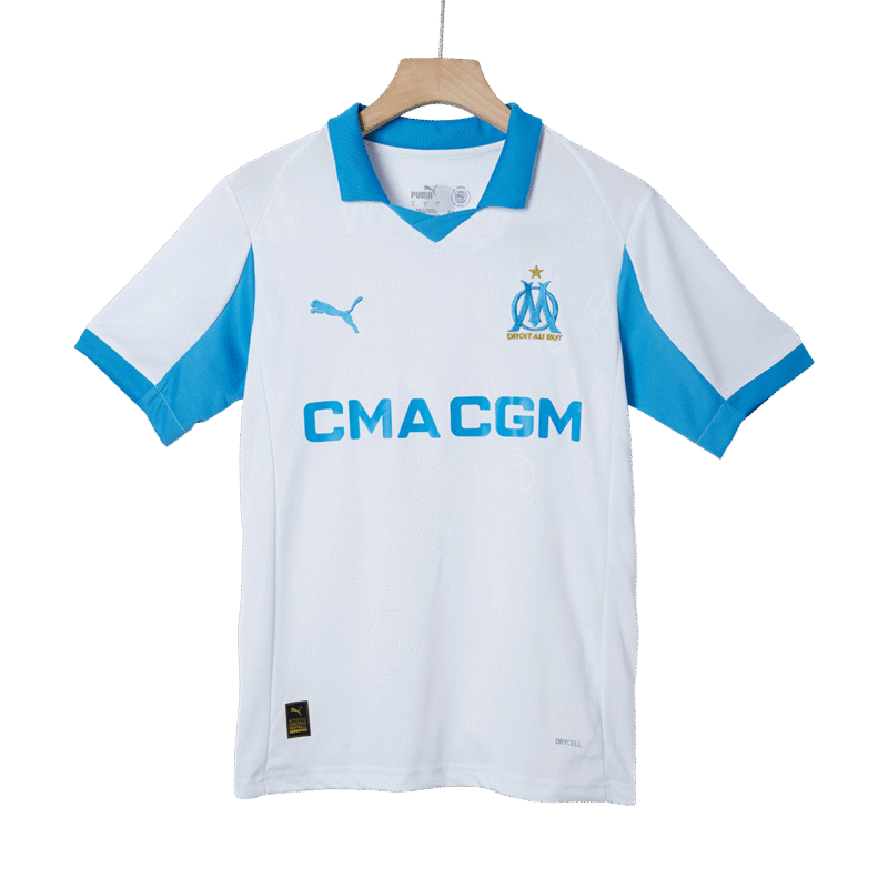 RABIOT #25 Marseille Home Soccer Jersey 2025/26