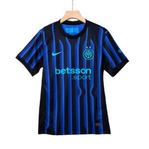 607387_5 THURAM #9 Inter Milan Home Soccer Jersey 2025/26