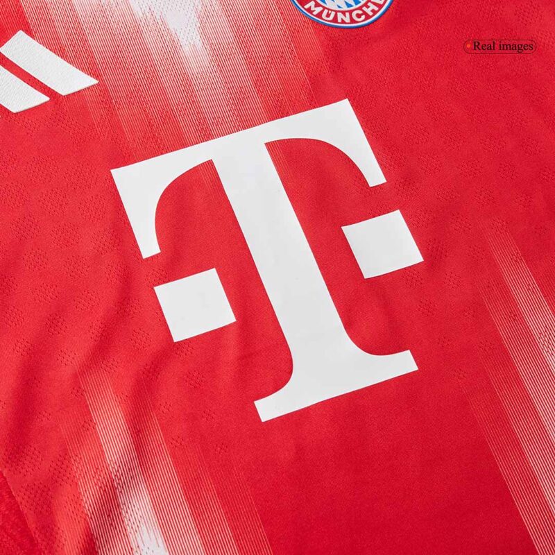 UPAMECANO #2 Bayern Munich Home Authentic Soccer Jersey 2025/26