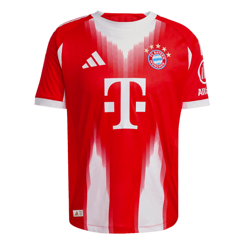 UPAMECANO #2 Bayern Munich Home Authentic Soccer Jersey 2025/26