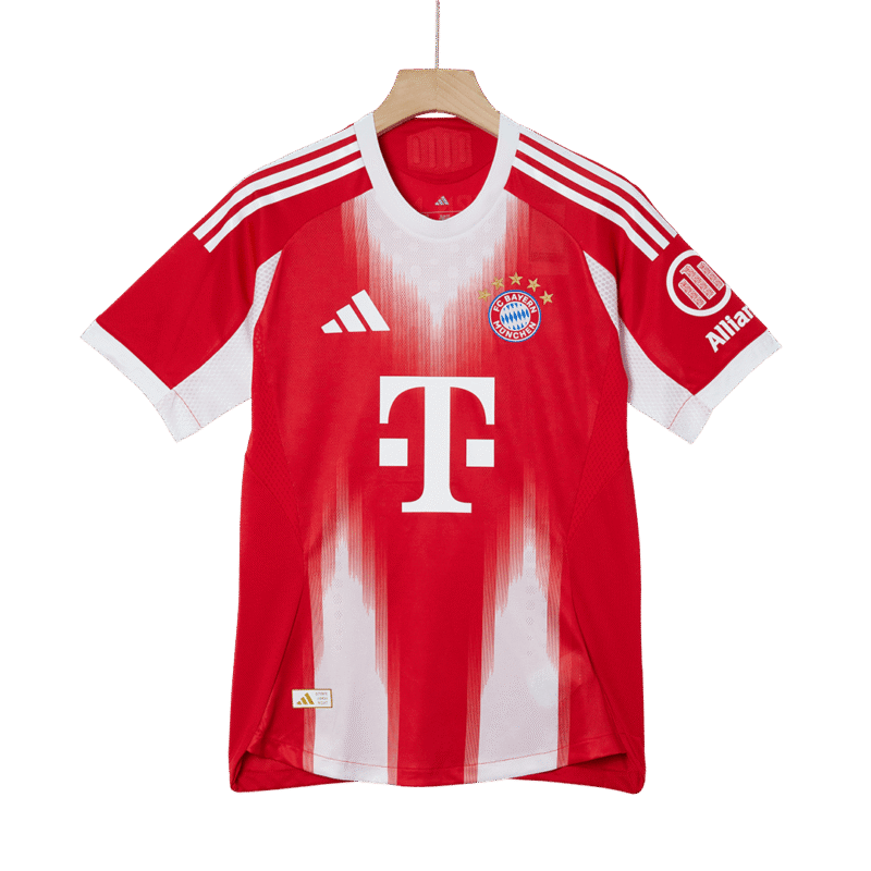 UPAMECANO #2 Bayern Munich Home Authentic Soccer Jersey 2025/26