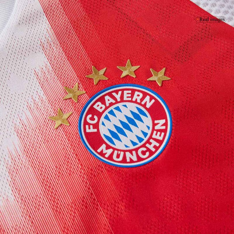 UPAMECANO #2 Bayern Munich Home Authentic Soccer Jersey 2025/26