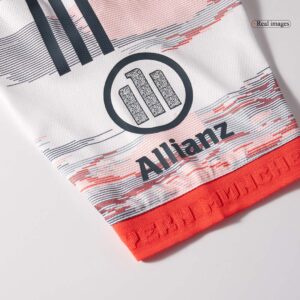 608157_10 UPAMECANO #2 Bayern Munich Away Authentic Soccer Jersey 2025/26