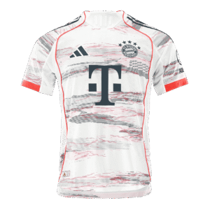 608157_2 UPAMECANO #2 Bayern Munich Away Authentic Soccer Jersey 2025/26