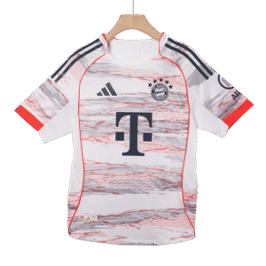608157_4 UPAMECANO #2 Bayern Munich Away Authentic Soccer Jersey 2025/26