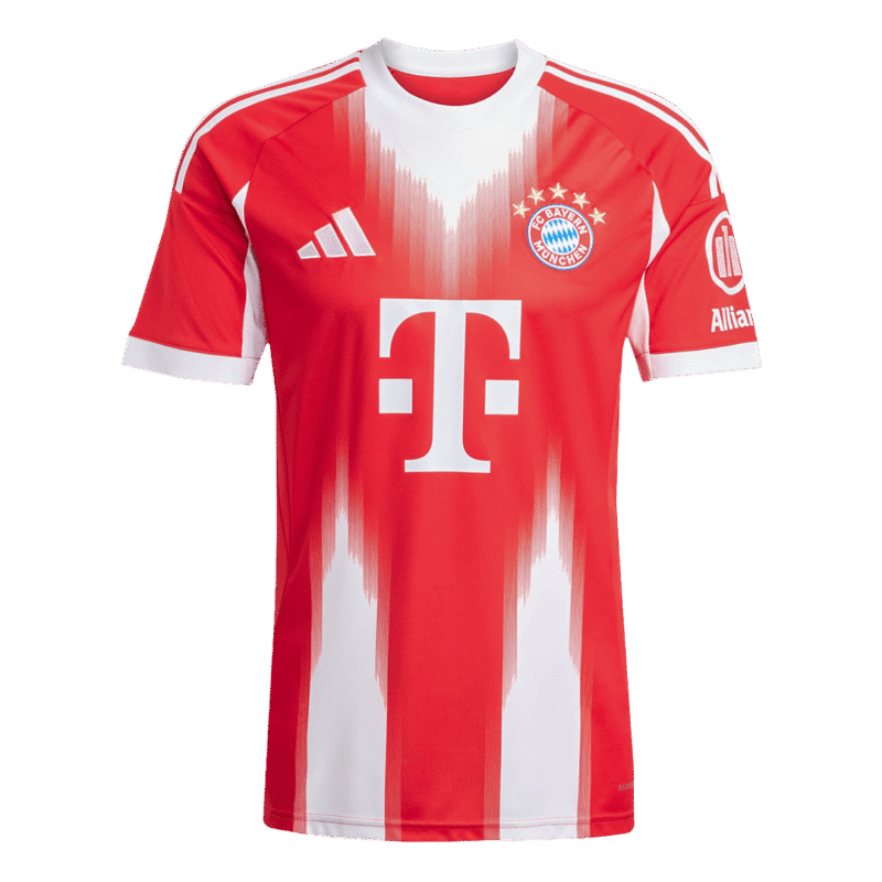N.JACKSON #11 Bayern Munich Home Soccer Jersey 2025/26