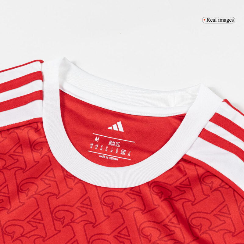 608407_4 SALIBA #2 Arsenal Home Soccer Jersey 2025/26