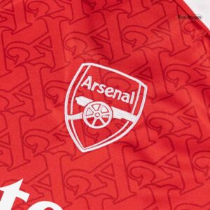 608407_5 SALIBA #2 Arsenal Home Soccer Jersey 2025/26