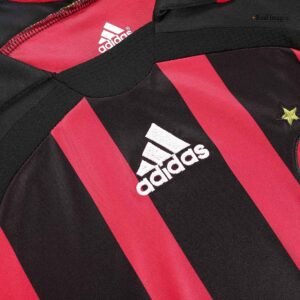 Vintage Soccer Jersey AC Milan Home Long Sleeve 2006/07