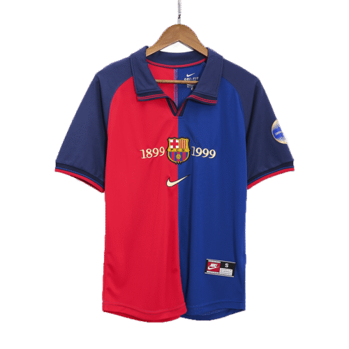 Vintage Soccer Jersey Barcelona Home 1999/00