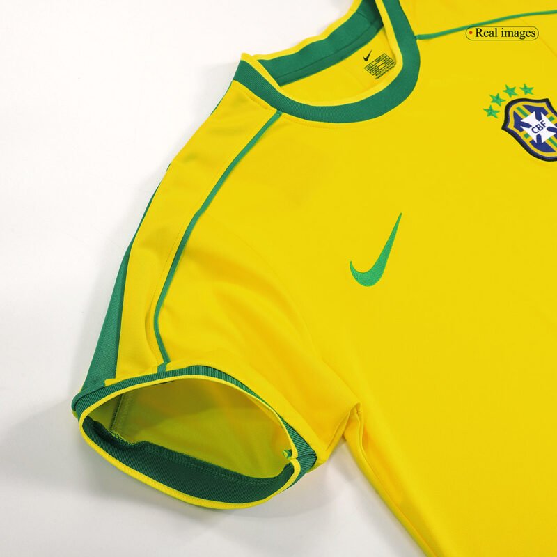Vintage Soccer Jersey Brazil Home 1998