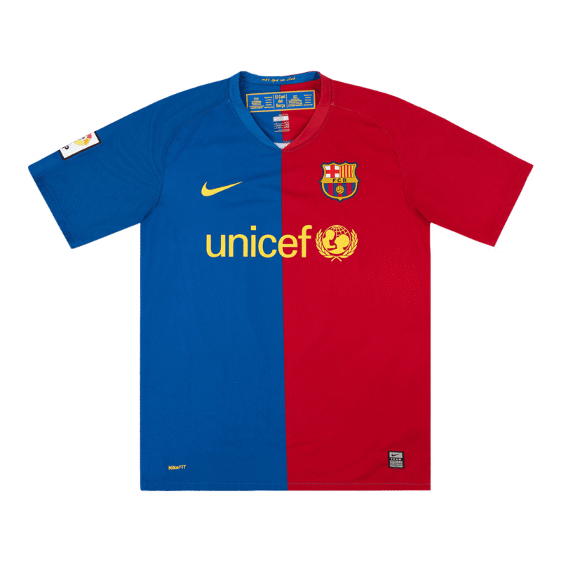 Vintage Soccer Jersey Barcelona Home 2008/09