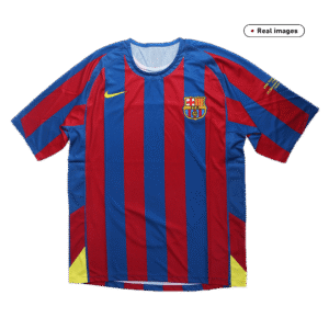 Vintage Soccer Jersey Barcelona Home 2005/06 - UCL Final