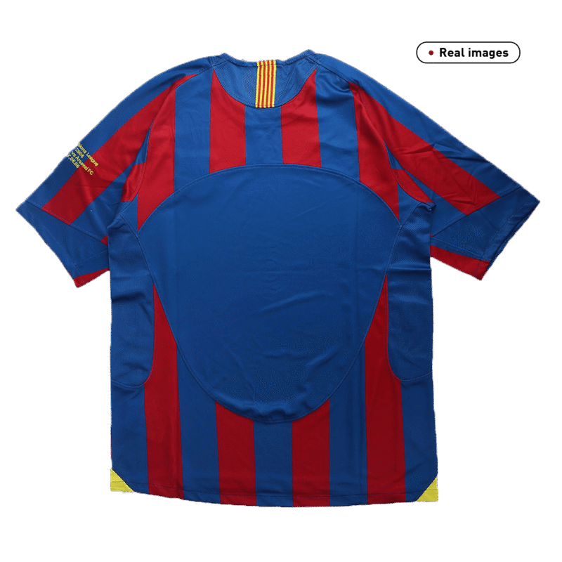 Vintage Soccer Jersey Barcelona Home 2005/06 - UCL Final