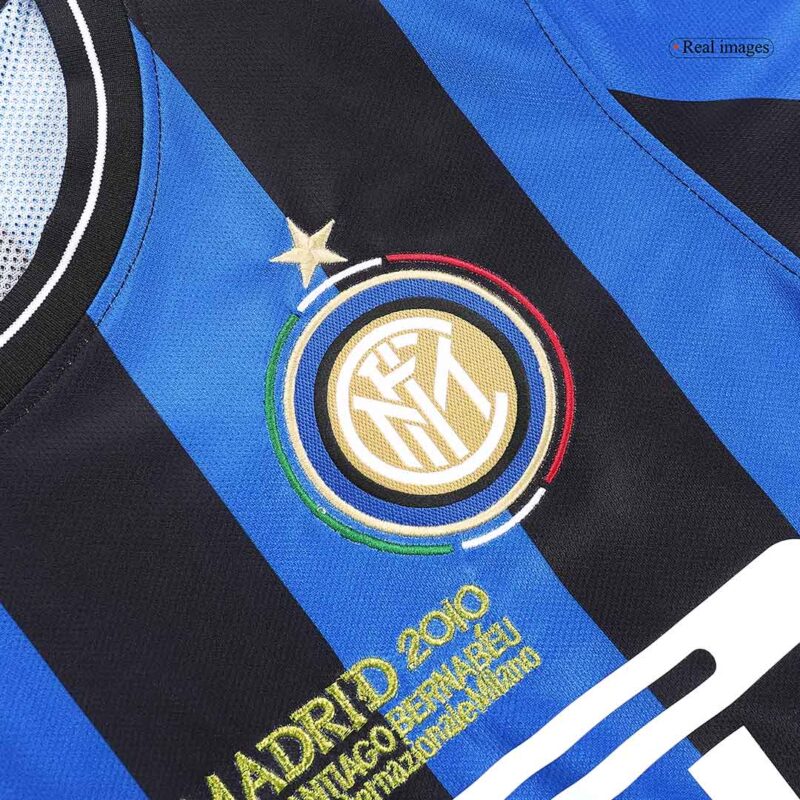 Camisola de Futebol Vintage Inter de Milão Casa 2009/10 - Final da UCL