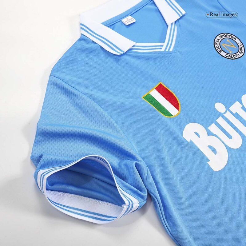 Camiseta retro de casa del Nápoles 1986/87
