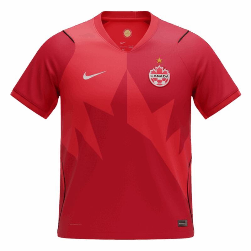 624584_1 Canada Home Soccer Jersey World Cup 2026 Red