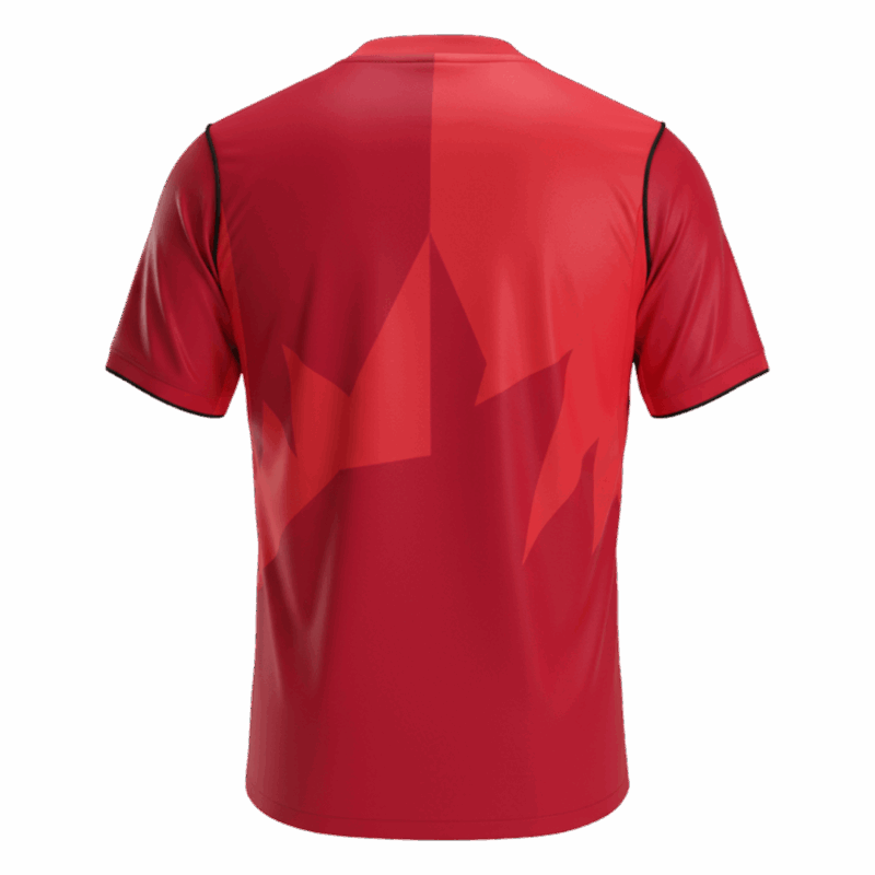 624584_2 Canada Home Soccer Jersey World Cup 2026 Red