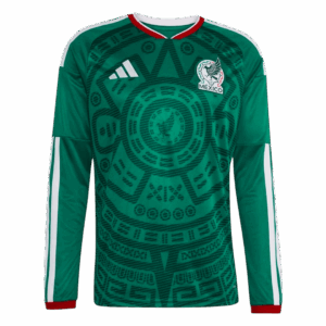 625144_4 Mexico Long Sleeve Home Soccer Jersey 2026