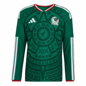 627438_1 Mexico Long Sleeve Home Soccer Jersey 2026