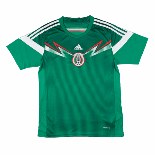 613913_1 Mexico Home Soccer Jersey Retro 2014