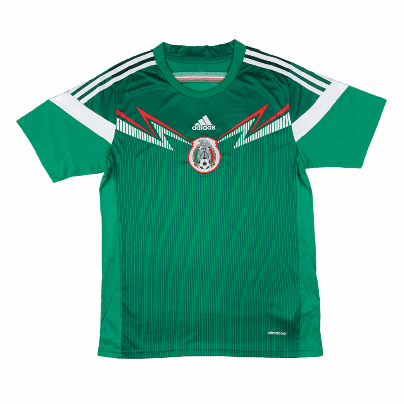 613913_1 Mexico Home Soccer Jersey Retro 2014