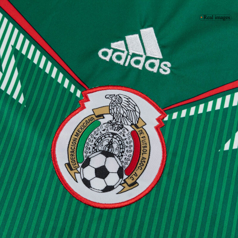 613913_5 Mexico Home Soccer Jersey Retro 2014