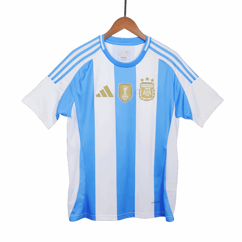 Argentina Home Soccer Replica 2024 - 2022 Champion Badge
