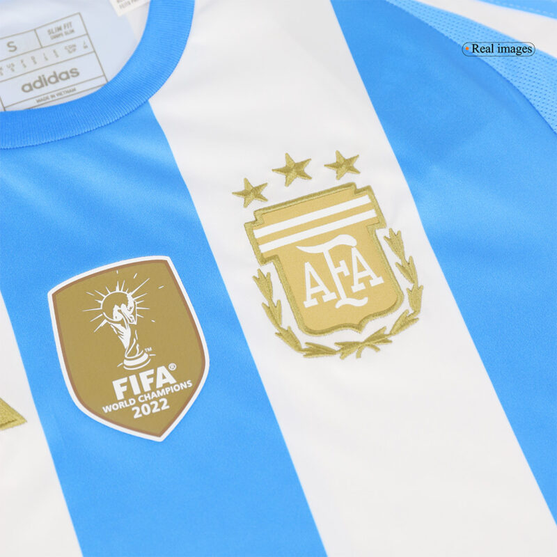 Argentina Home Soccer Replica 2024 - 2022 Champion Badge