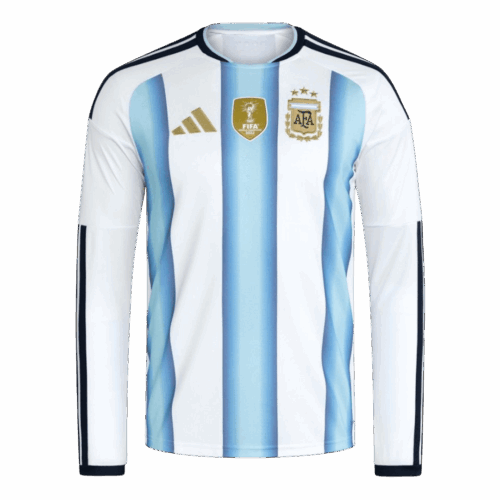 625175_1 Argentina Long Sleeve Home Soccer Jersey 2026