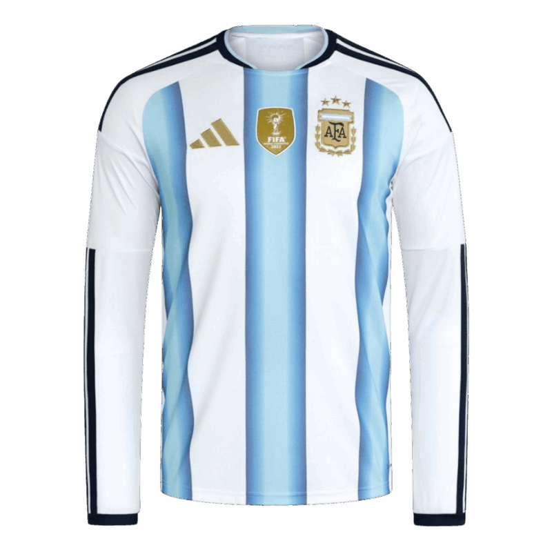 625175_1 Argentina Long Sleeve Home Soccer Jersey 2026