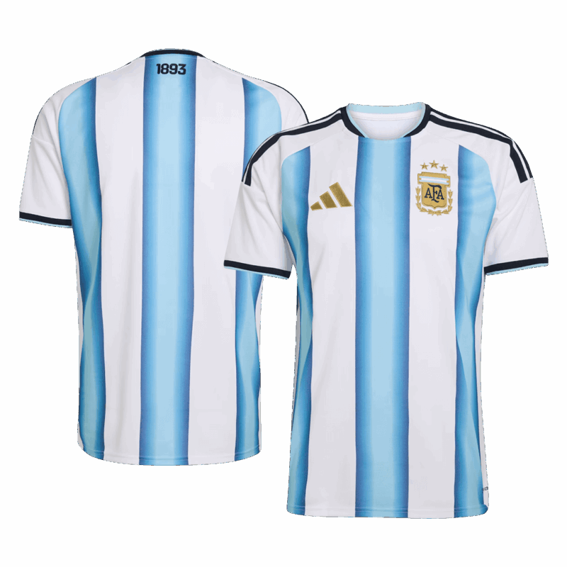 617489_3 Argentina Home Soccer Jersey World Cup 2026 Blue&White